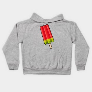 Watermelon Ice Lolly Fun Design Kids Hoodie